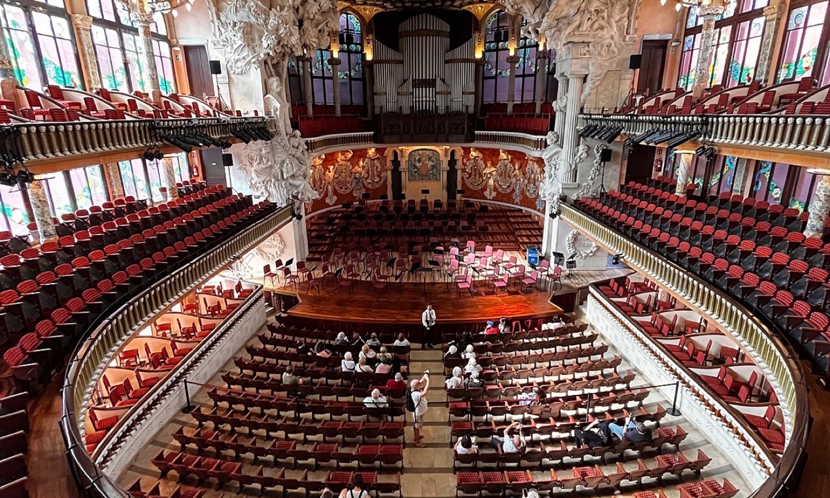 Palau de la Música Catalana interior